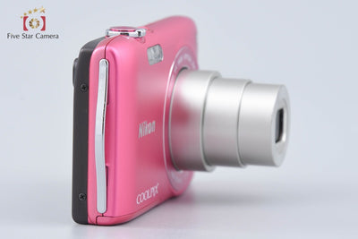 [Used] Nikon COOLPIX S3300 Strawberry Pink Compact Digital Camera