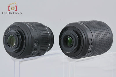 [Used] Nikon D3100 200mm Double Zoom Kit Black, Low Shutter Count, With Original Box