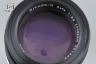 Used] Nikon NIKKOR-Q Auto 135mm f/2.8