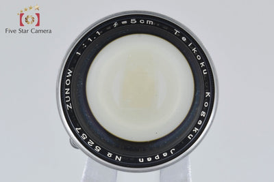 Used ZUNOW 50mm f/1.1 Overhauled February 2026