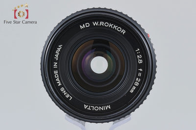 【中古】MINOLTA ミノルタ MD W.ROKKOR 28mm f/2.8
