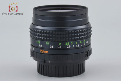 【中古】MINOLTA ミノルタ MD W.ROKKOR 28mm f/2.8