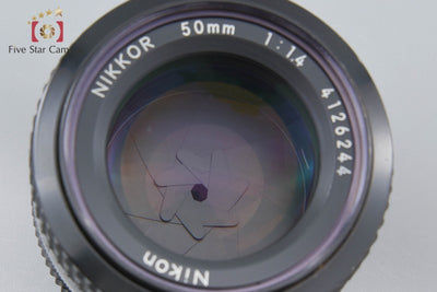 [Used] Nikon Ai NIKKOR 50mm f/1.4
