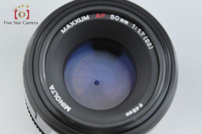 [Used] MINOLTA AF Maxxum 50mm f/1.7 Old Type