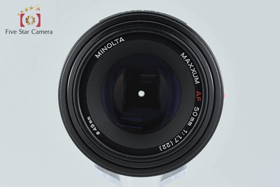 [Used] MINOLTA AF Maxxum 50mm f/1.7 Old Type