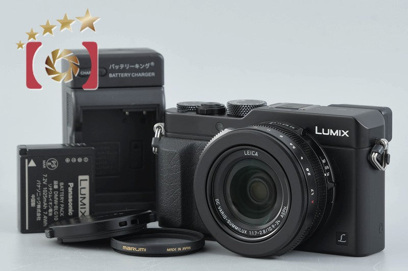 【Used】Panasonic パナソニック LUMIX DMC-LX100 Black Compact Digital Camera