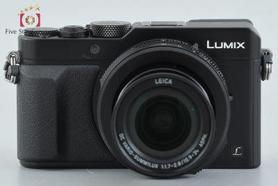 【Used】Panasonic パナソニック LUMIX DMC-LX100 Black Compact Digital Camera