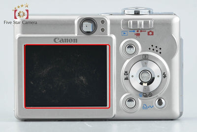 [Used] Canon IXY Digital 50 Silver Compact Digital Camera