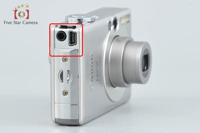 [Used] Canon IXY Digital 50 Silver Compact Digital Camera
