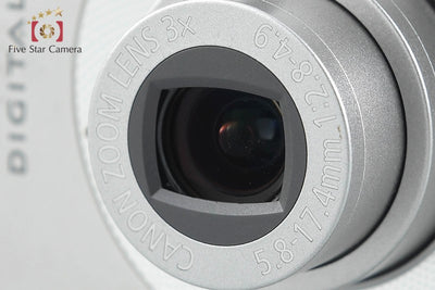 [Used] Canon IXY Digital 50 Silver Compact Digital Camera