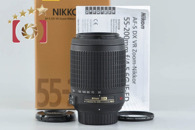 [Used] Nikon AF-S DX NIKKOR 55-200mm f/4-5.6 G ED VR with Original Box
