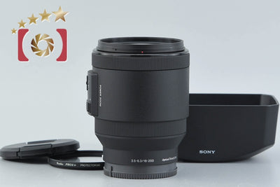 [Used] Sony E PZ 18-200mm f/3.5-6.3 OSS SELP18200 Black