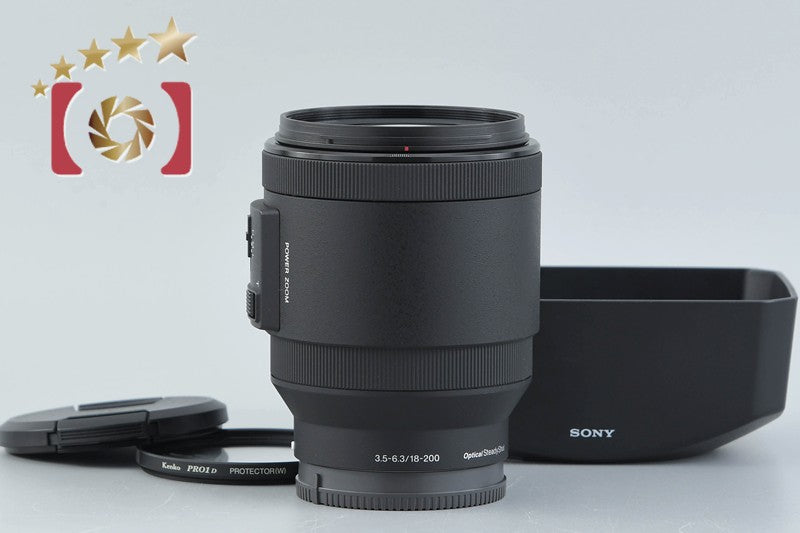 [Used] Sony E PZ 18-200mm f/3.5-6.3 OSS SELP18200 Black