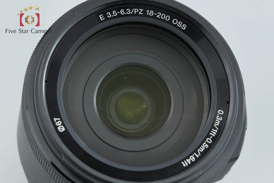 [Used] Sony E PZ 18-200mm f/3.5-6.3 OSS SELP18200 Black