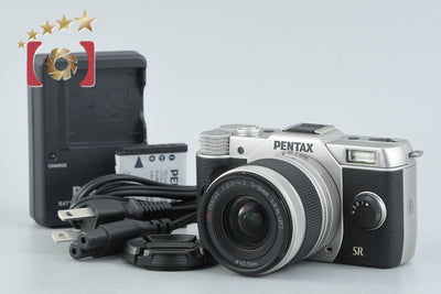 【中古】PENTAX ペンタックス Q7 ズームレンズキット シルバー シャッター回数僅少