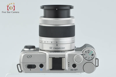 【中古】PENTAX ペンタックス Q7 ズームレンズキット シルバー シャッター回数僅少