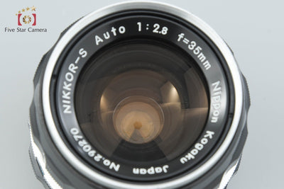 [Used] Nikon Nikkor-S Auto 35mm f/2.8