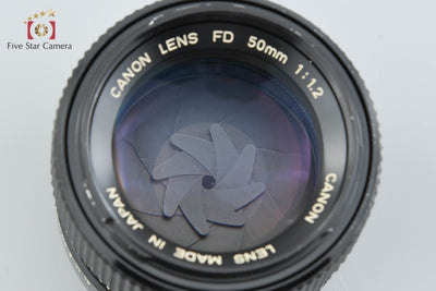 【中古】Canon キヤノン New FD 50mm f/1.2
