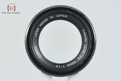 【中古】Canon キヤノン New FD 50mm f/1.2