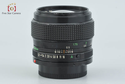 【中古】Canon キヤノン New FD 50mm f/1.2