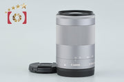 【中古】Canon キヤノン EF-M 55-200mm f/4.5-6.3 IS STM シルバー