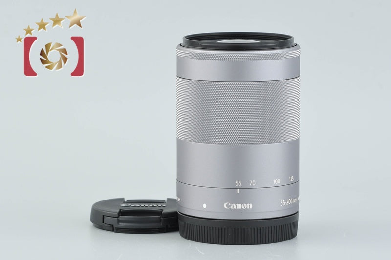 [Used] Canon EF-M 55-200mm f/4.5-6.3 IS STM Silver
