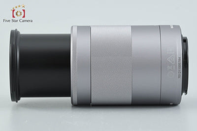 【中古】Canon キヤノン EF-M 55-200mm f/4.5-6.3 IS STM シルバー