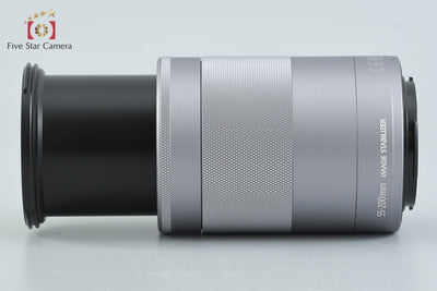 【中古】Canon キヤノン EF-M 55-200mm f/4.5-6.3 IS STM シルバー