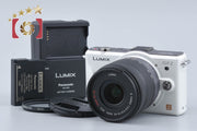 [Used] Panasonic LUMIX DMC-GF2 White + G VARIO 14-42mm f/3.5-5.6 ASPH. MEGA O.I.S. H-FS014042 - Low Shutter Count