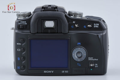 [Used] SONY Sony α100 DSLR-A100 Black Digital SLR Camera