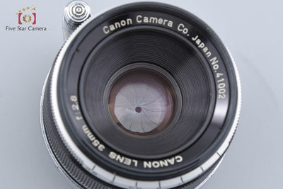[Used] Canon 35mm f/2.8 L39 Leica Screw Mount