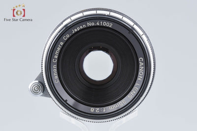[Used] Canon 35mm f/2.8 L39 Leica Screw Mount