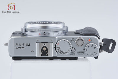 [Used] FUJIFILM FinePix X70 Silver Compact Digital Camera