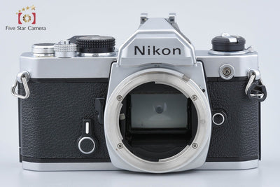 [Used] Nikon FM Late Model Silver Film SLR Camera