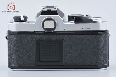 [Used] Nikon FM Late Model Silver Film SLR Camera