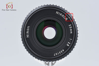 [Used] Nikon Ai NIKKOR 35mm f/2.8