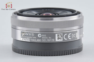 [Used] Sony E 16mm f/2.8 SEL16F28