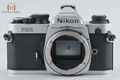 [Used] Nikon New FM2 Late Model Silver Film SLR Camera