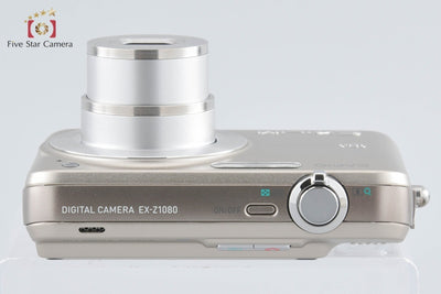 [Used] Casio EXILIM ZOOM EX-Z1080 Gray Compact Digital Camera