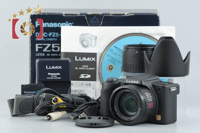 [Used] Panasonic LUMIX DMC-FZ5 Black Compact Digital Camera with Original Box