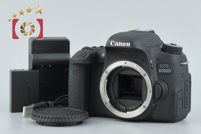 【Used】Canon EOS 8000D Digital SLR Camera, Low Shutter Count