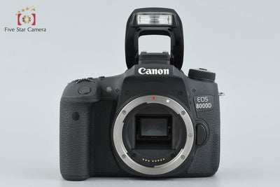 【Used】Canon EOS 8000D Digital SLR Camera, Low Shutter Count