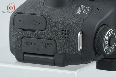 【Used】Canon EOS 8000D Digital SLR Camera, Low Shutter Count