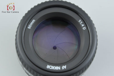 [Used] Nikon AF NIKKOR 50mm f/1.4 D with original box