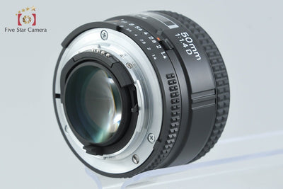 [Used] Nikon AF NIKKOR 50mm f/1.4 D with original box