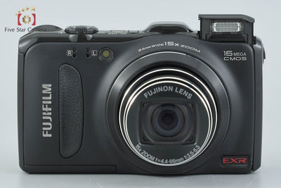 Used FUJIFILM FinePix F600EXR Black Compact Digital Camera
