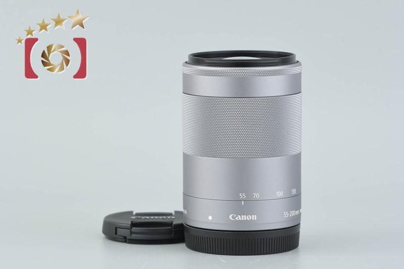 [Used] Canon EF-M 55-200mm f/4.5-6.3 IS STM Silver