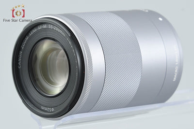 [Used] Canon EF-M 55-200mm f/4.5-6.3 IS STM Silver
