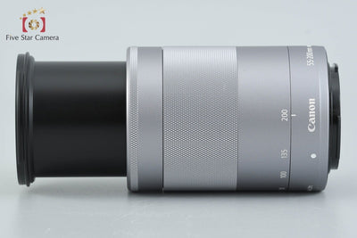 [Used] Canon EF-M 55-200mm f/4.5-6.3 IS STM Silver