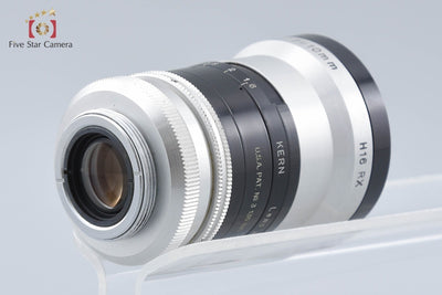 【Used】Kern Paillard Switar 10mm f/1.6 H16RX C-mount